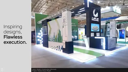 Exhibition booths page